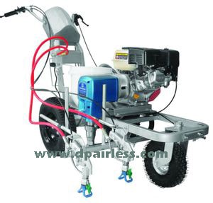 Road line marking machine