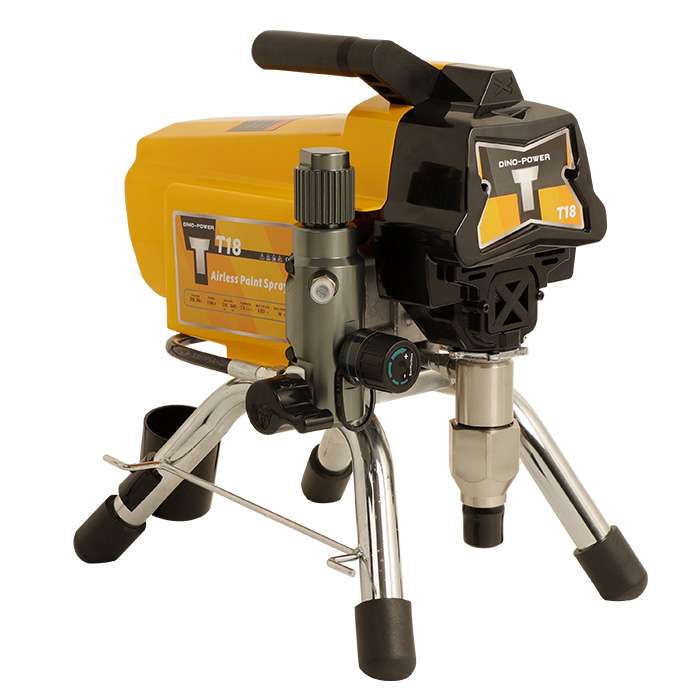 electric airless sprayer with brush motor