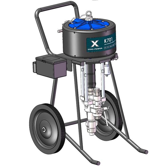 180cc pneumatic airless pump sprayer